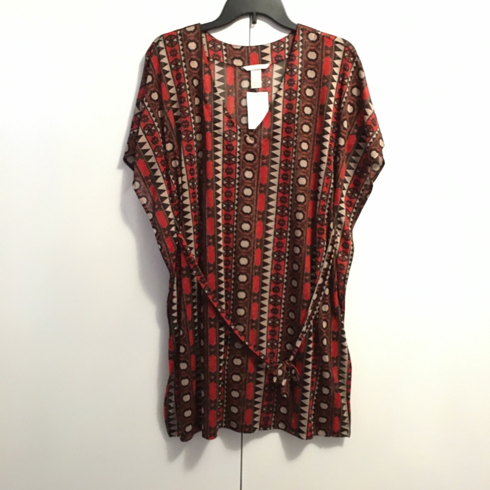 NWT Top or Cover Up